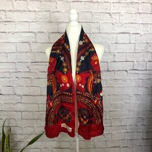 Creation Elle Aime Satin rectangle scarf